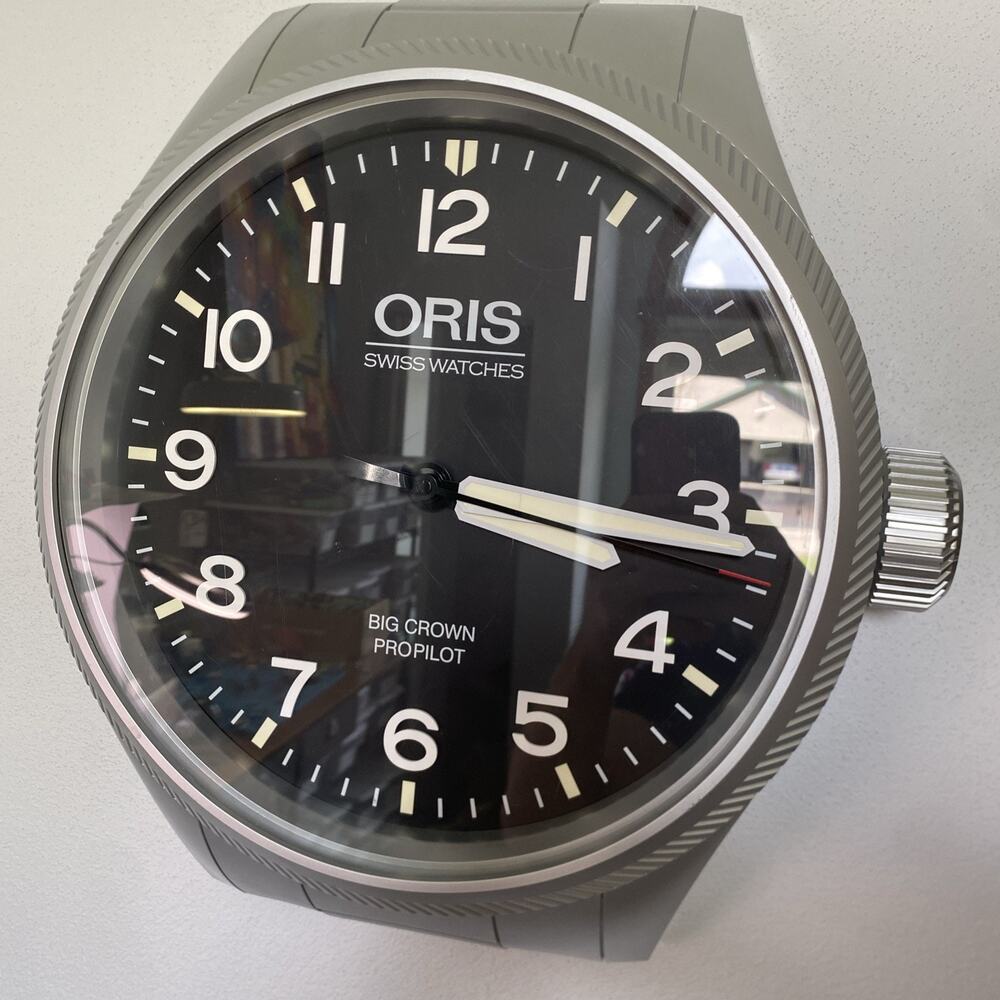 Oris Swiss Watches Big Crown Pilot Clock Works Running Rare
